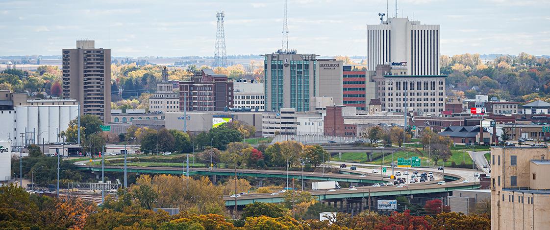 Cedar Rapids skyline